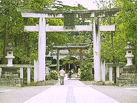 上杉神社 鳥居